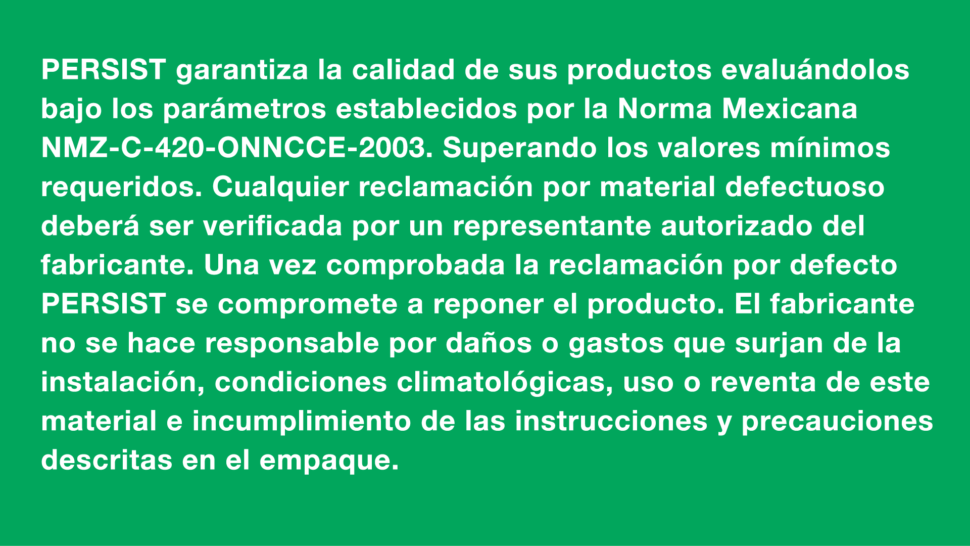 Garantia Persist